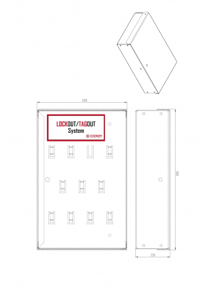 ТАБЛО для предметов LOCKOUT/TAGOUT